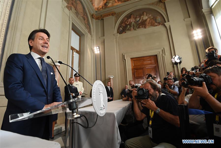 ITALY-ROME-NEW GOVERNMENT-CONTE