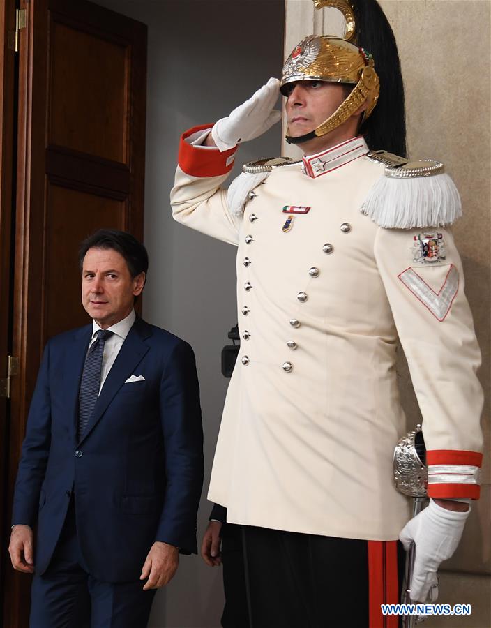 ITALY-ROME-NEW GOVERNMENT-CONTE