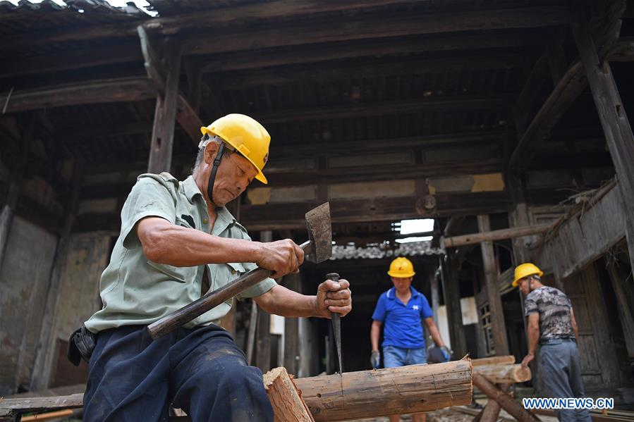 CHINA-JIANGXI-JINXI-ANCIENT BUILDING RENOVATION (CN)