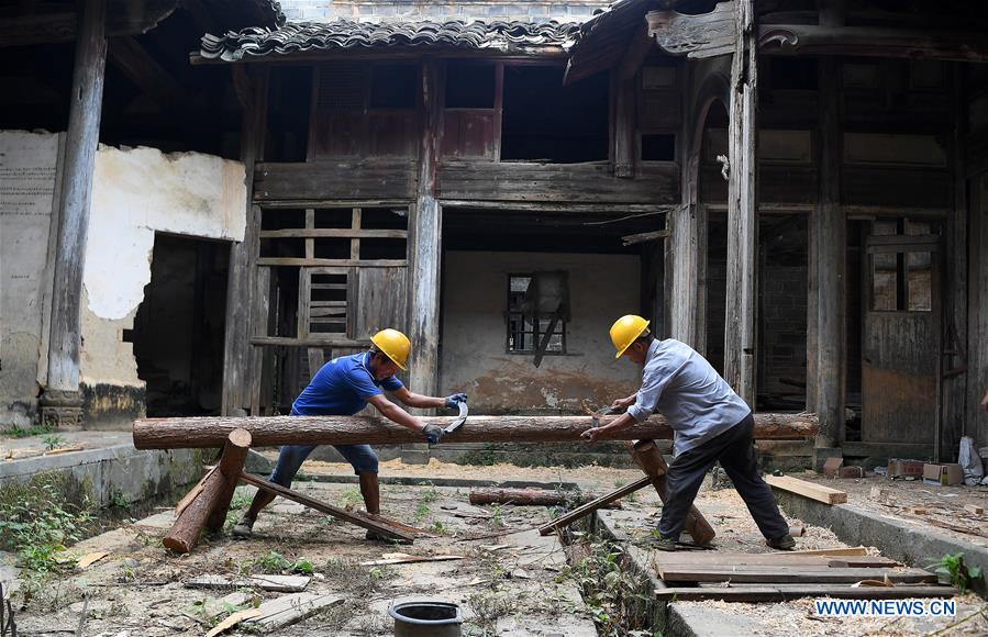 CHINA-JIANGXI-JINXI-ANCIENT BUILDING RENOVATION (CN)