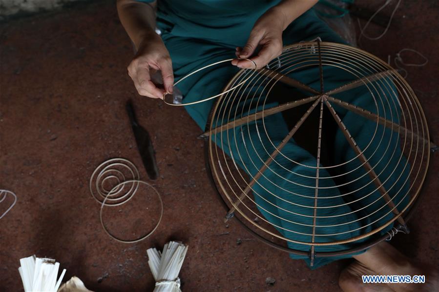 how to make a conical hat