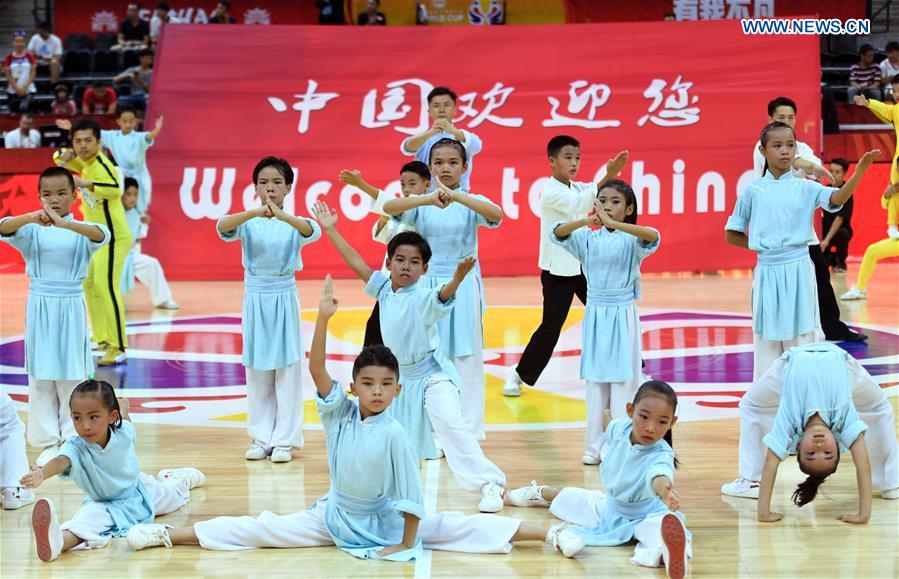 (SP)CHINA-FOSHAN-BASKETBALL-FIBA WORLD CUP-GROUP D-ANGOLA VS SERBIA (CN)