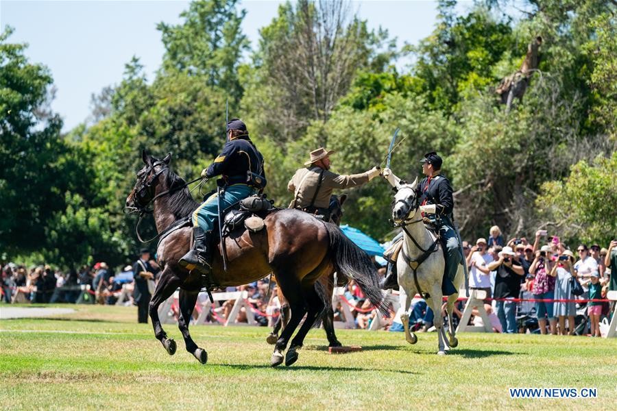 U.S.-CALIFORNIA-CIVIL WAR-REENACTMENT