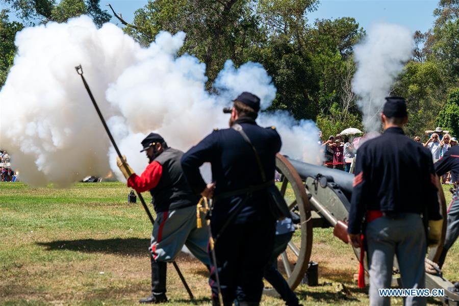 U.S.-CALIFORNIA-CIVIL WAR-REENACTMENT