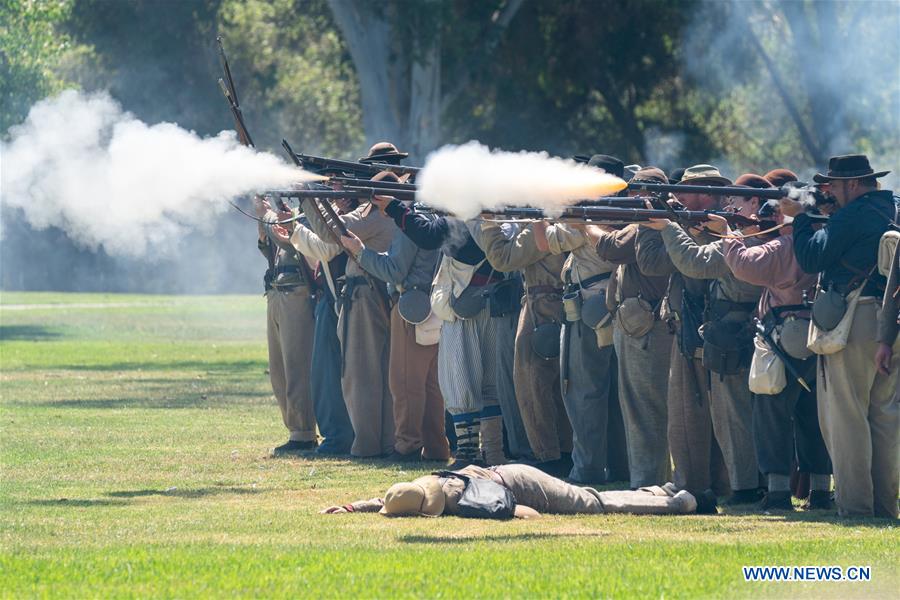 U.S.-CALIFORNIA-CIVIL WAR-REENACTMENT