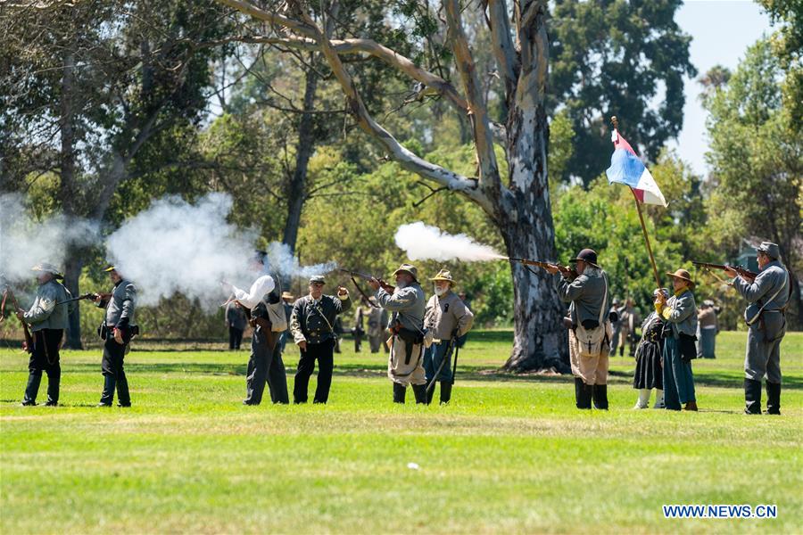 U.S.-CALIFORNIA-CIVIL WAR-REENACTMENT