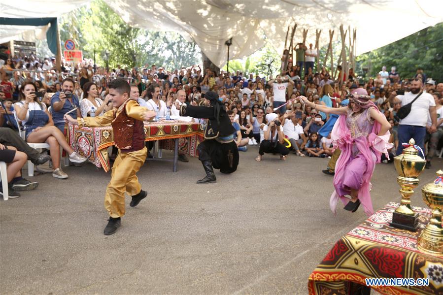 LEBANON-MAASER EL CHOUF-DABKE DANCE 