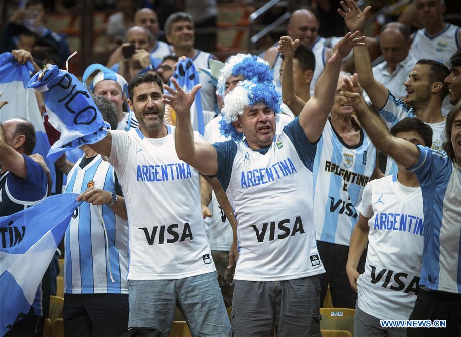 (SP)CHINA-WUHAN-BASKETBALL-FIBA WORLD CUP-GROUP B-NIGERIA VS ARGENTINA (CN)