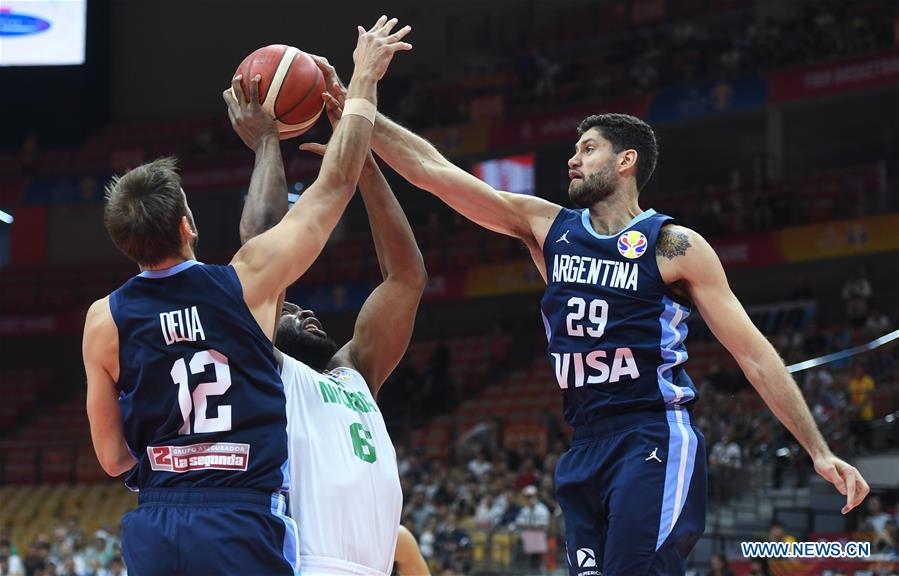 (SP)CHINA-WUHAN-BASKETBALL-FIBA WORLD CUP-GROUP B-NIGERIA VS ARGENTINA (CN)