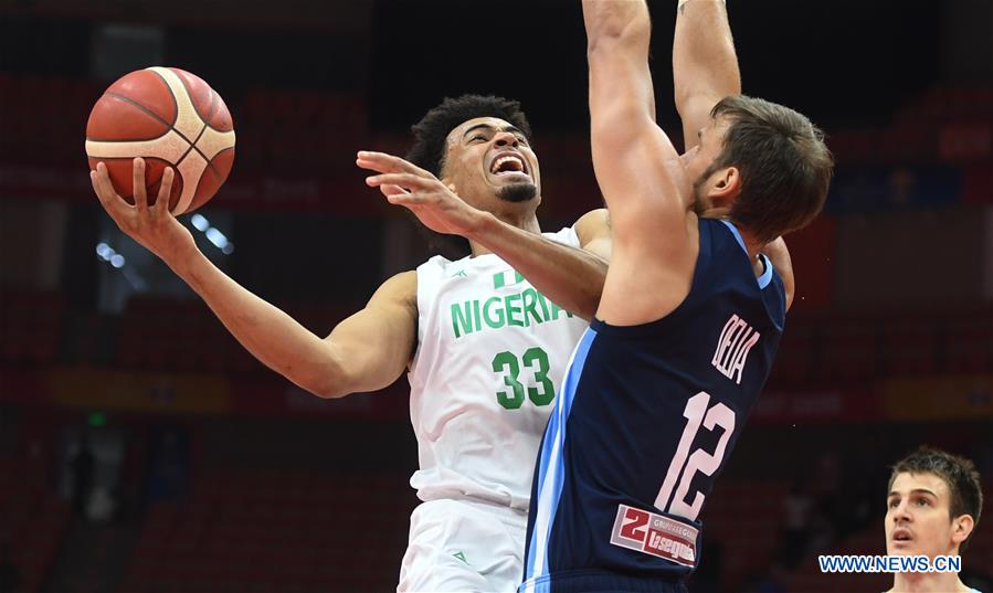 (SP)CHINA-WUHAN-BASKETBALL-FIBA WORLD CUP-GROUP B-NIGERIA VS ARGENTINA (CN)