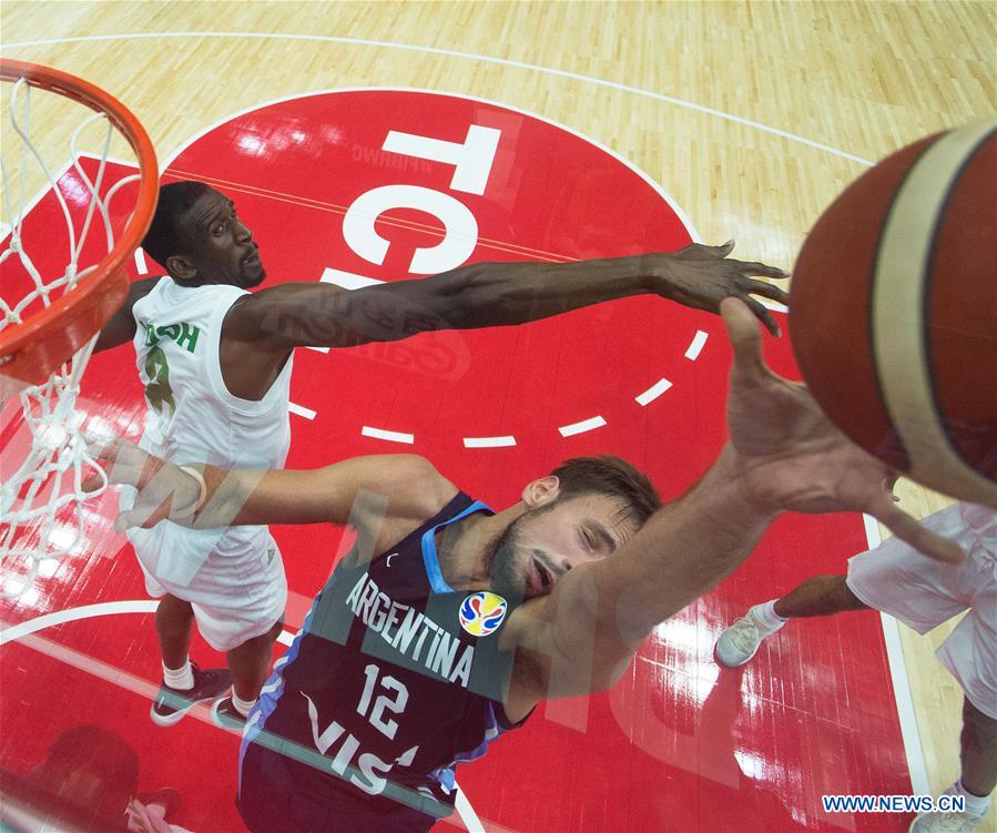 (SP)CHINA-WUHAN-BASKETBALL-FIBA WORLD CUP-GROUP B-NIGERIA VS ARGENTINA (CN)