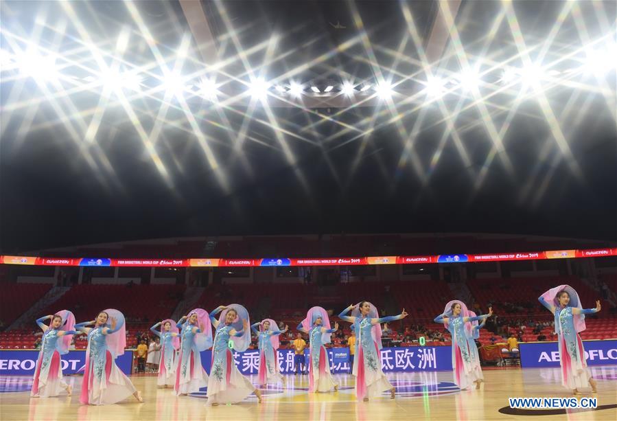 (SP)CHINA-GUANGZHOU-BASKETBALL-FIBA WORLD CUP-GROUP C-IRAN VS TUNISIA (CN)