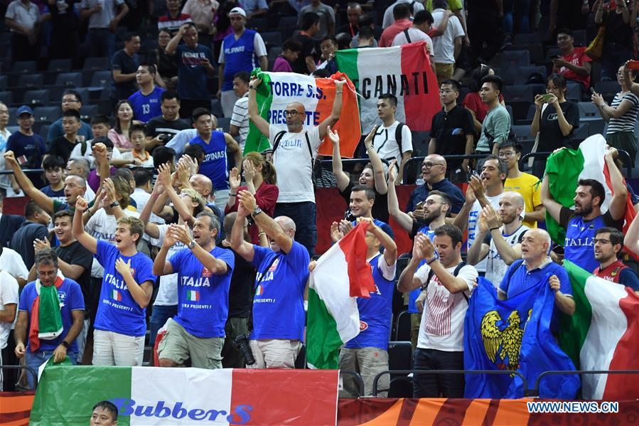 (SP)CHINA-FOSHAN-BASKETBALL-FIBA WORLD CUP-GROUP D-ITALY VS ANGOLA(CN)