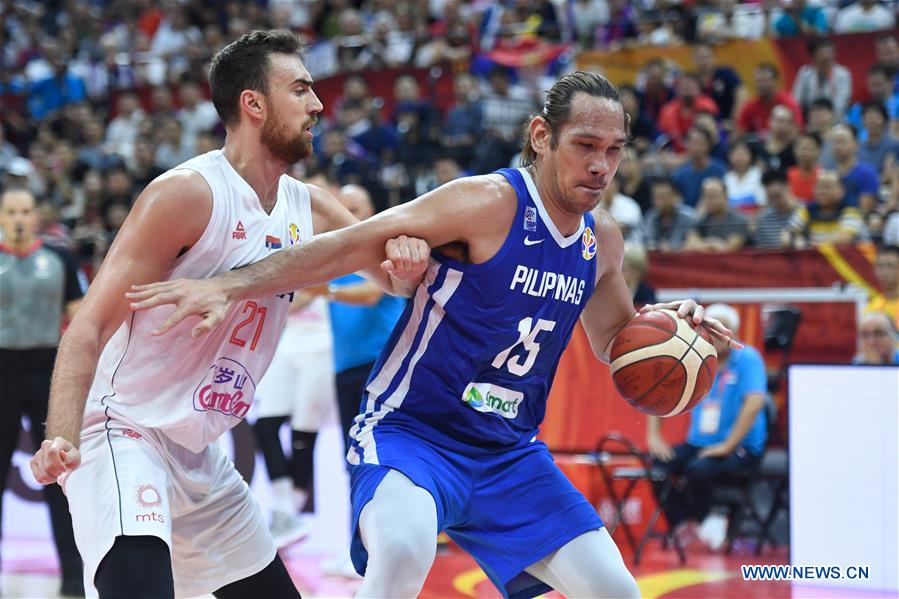 (SP)CHINA-FOSHAN-BASKETBALL-FIBA WORLD CUP-GROUP D-SERBIA VS THE PHILIPPINES (CN)