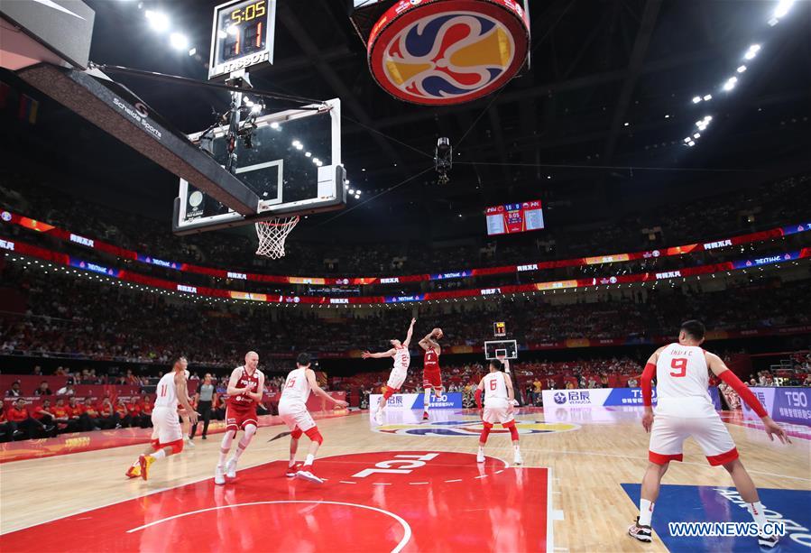 (SP)CHINA-BEIJING-BASKETBALL-FIBA WORLD CUP-GROUP A-CHN VS POL(CN)