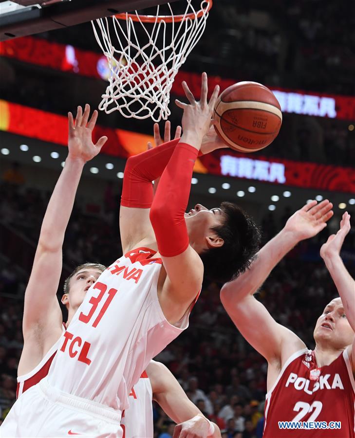 (SP)CHINA-BEIJING-BASKETBALL-FIBA WORLD CUP-GROUP A-CHN VS POL(CN)