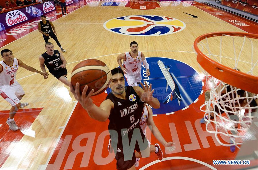 (SP)CHINA-NANJING-BASKETBALL-FIBA WORLD CUP-GROUP F-MONTENEGRO VS NEW ZEALAND(CN)