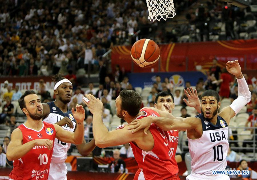 (SP)CHINA-SHANGHAI-BASKETBALL-FIBA WORLD CUP-GROUP E-USA VS TUR(CN)