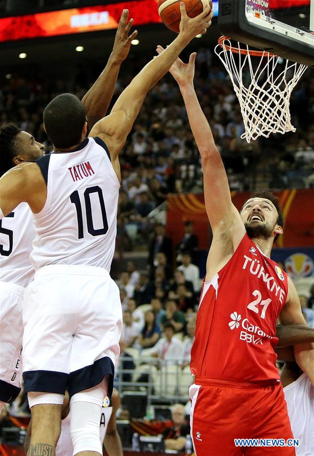 (SP)CHINA-SHANGHAI-BASKETBALL-FIBA WORLD CUP-GROUP E-USA VS TUR(CN)