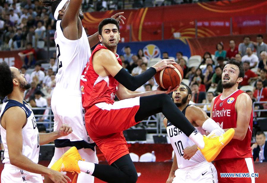 (SP)CHINA-SHANGHAI-BASKETBALL-FIBA WORLD CUP-GROUP E-USA VS TUR(CN)