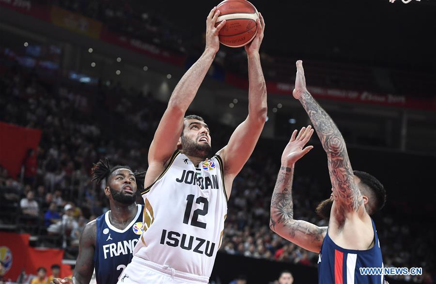 (SP)CHINA-SHENZHEN-BASKETBALL-FIBA WORLD CUP-GROUP G-JOR VS FRA (CN)