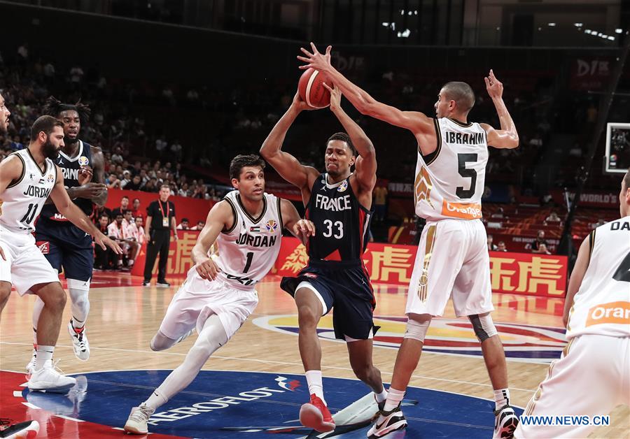 (SP)CHINA-SHENZHEN-BASKETBALL-FIBA WORLD CUP-GROUP G-JOR VS FRA (CN)