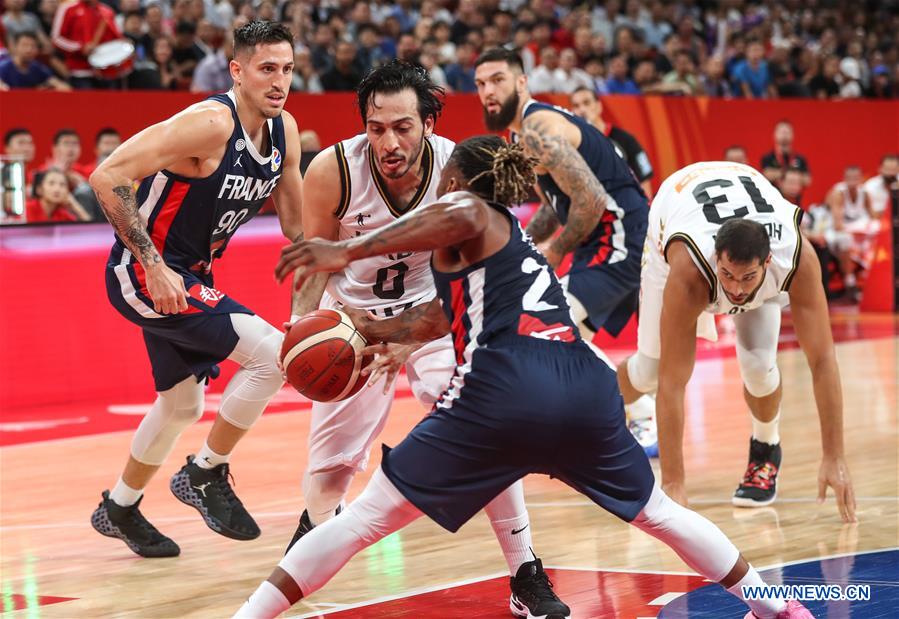 (SP)CHINA-SHENZHEN-BASKETBALL-FIBA WORLD CUP-GROUP G-JOR VS FRA (CN)