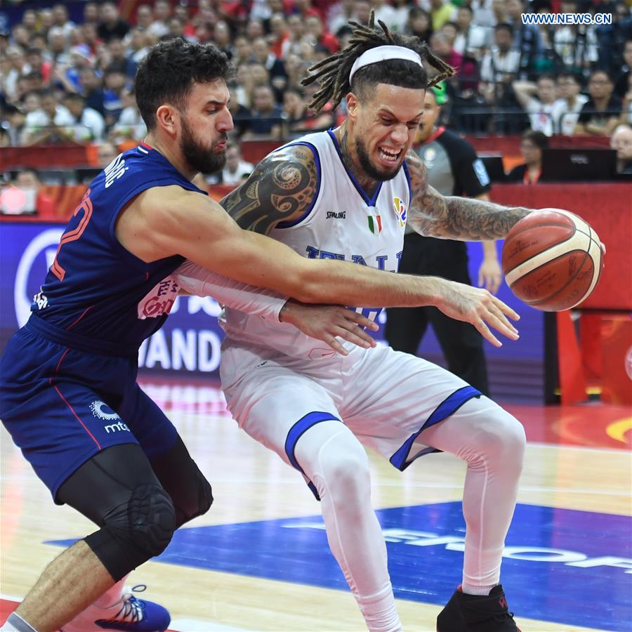 (SP)CHINA-FOSHAN-BASKETBALL-FIBA WORLD CUP-GROUP D-ITALY VS SERBIA (CN)