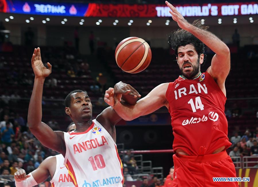 (SP)CHINA-BEIJING-BASKETBALL-FIBA WORLD CUP-GROUP N-IRAN VS ANGOLA (CN)