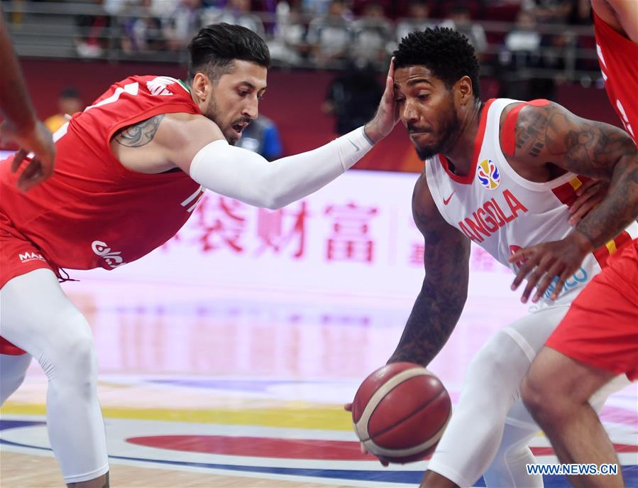 (SP)CHINA-BEIJING-BASKETBALL-FIBA WORLD CUP-GROUP N-IRAN VS ANGOLA (CN)