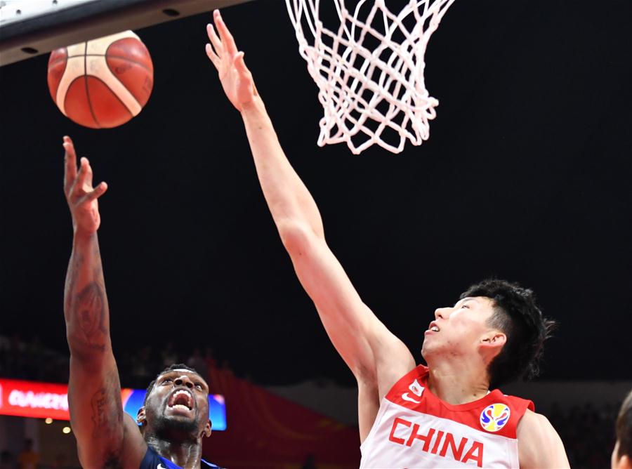 (SP)CHINA-GUANGZHOU-BASKETBALL-FIBA WORLD CUP-GROUP M-CHN VS KOR(CN)