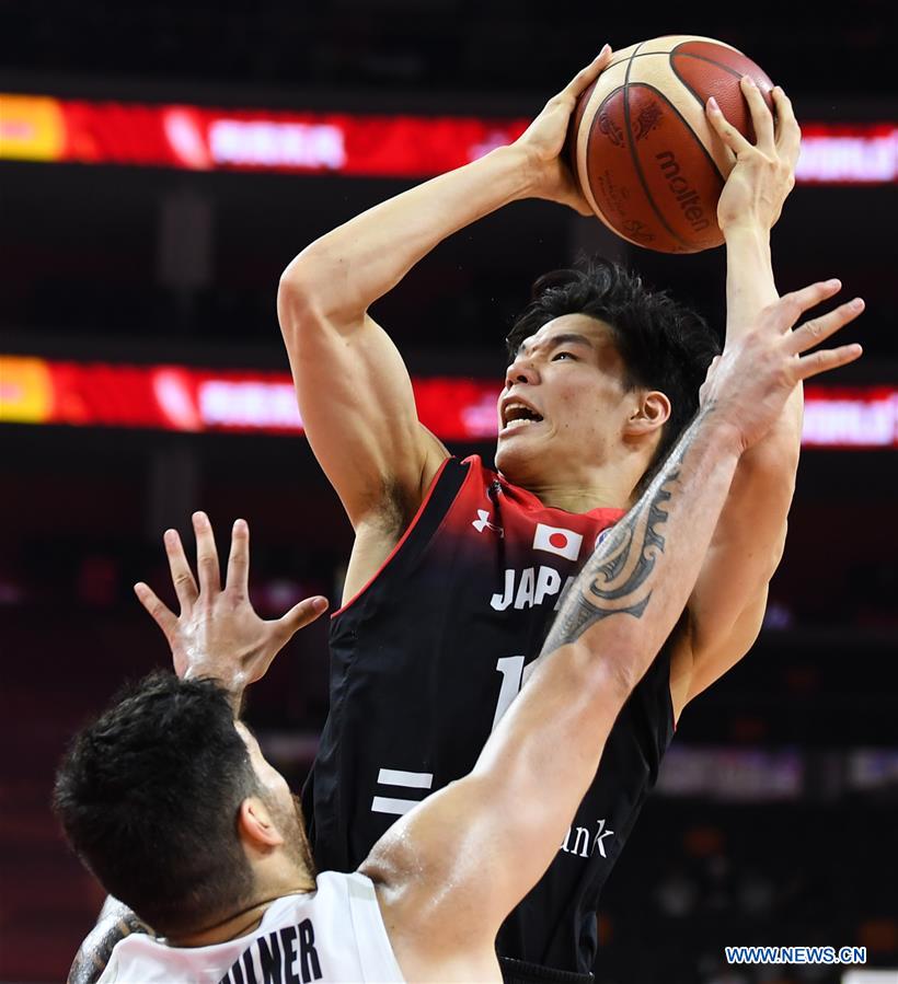 (SP)CHINA-DONGGUAN-BASKETBALL-FIBA WORLD CUP-GROUP O-NEW ZEALAND VS JAPAN (CN)