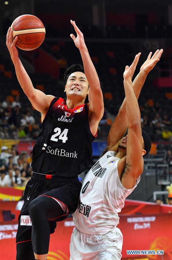 (SP)CHINA-DONGGUAN-BASKETBALL-FIBA WORLD CUP-GROUP O-NEW ZEALAND VS JAPAN (CN)