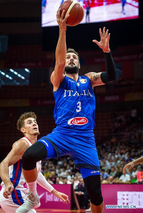 (SP)CHINA-WUHAN-BASKETBALL-FIBA WORLD CUP-GROUP J-PUR VS ITA(CN)