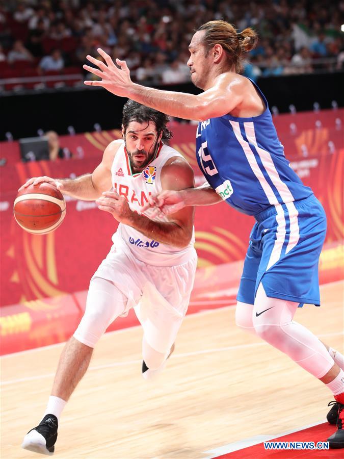 (SP)CHINA-BEIJING-BASKETBALL-FIBA WORLD CUP-GROUP N-IRI VS PHI (CN)