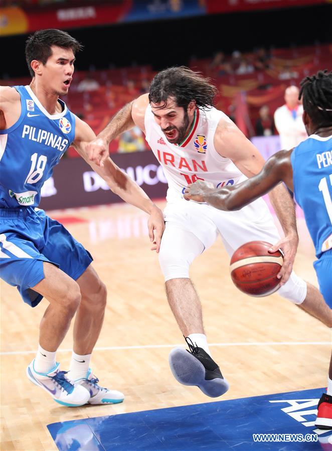 (SP)CHINA-BEIJING-BASKETBALL-FIBA WORLD CUP-GROUP N-IRI VS PHI (CN)