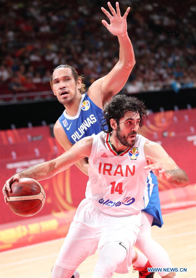 (SP)CHINA-BEIJING-BASKETBALL-FIBA WORLD CUP-GROUP N-IRI VS PHI (CN)