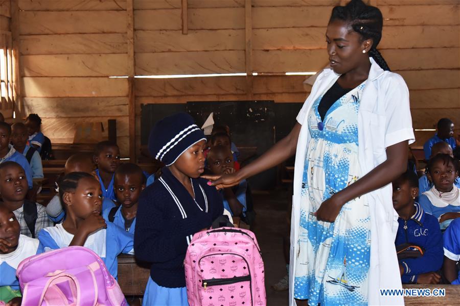 CAMEROON-FOUMBAN-DISPLACED CHILDREN-SCHOOL-REOPEN