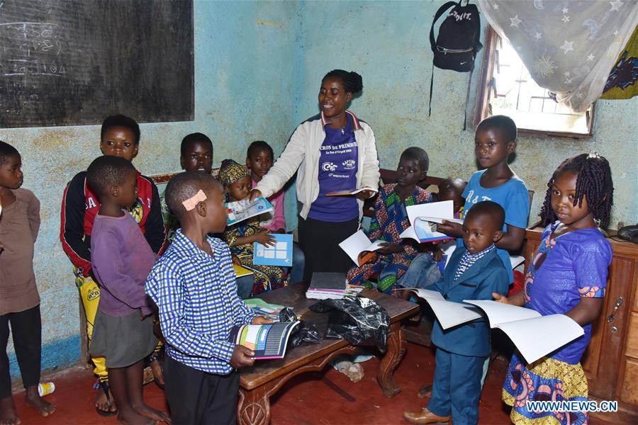 CAMEROON-FOUMBAN-DISPLACED CHILDREN-SCHOOL-REOPEN