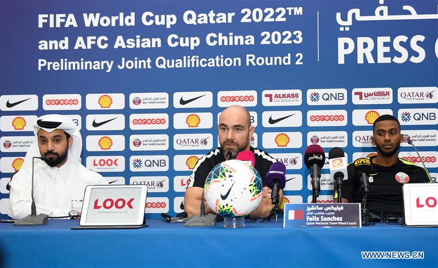 (SP)QATAR-DOHA-SOCCER-FIFA WORLD CUP QATAR 2022 AND AFC ASIAN CUP CHINA 2023 PRELIMINARY JOINT QUALIFICATION