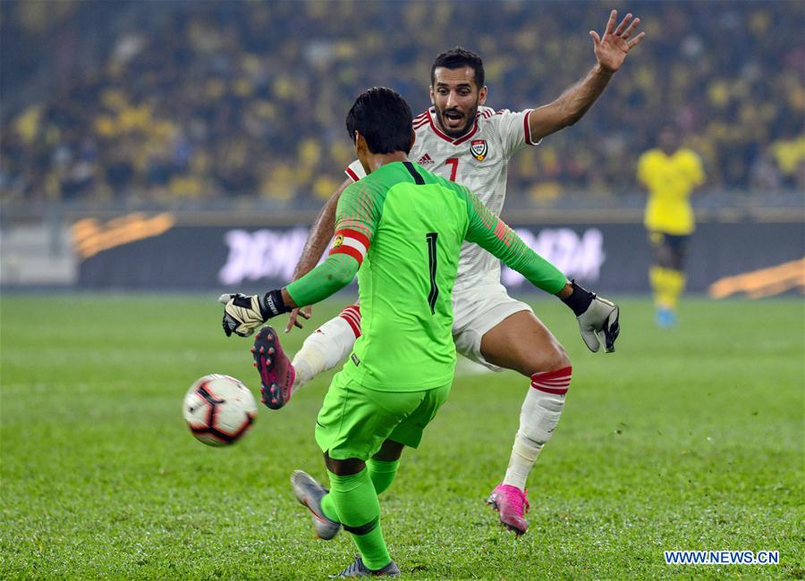 (SP)MALAYSIA-KUALA LUMPUR-SOCCER-FIFA WORLD CUP QUATAR 2022-QUALIFIER-MALAYSIA VS UAE