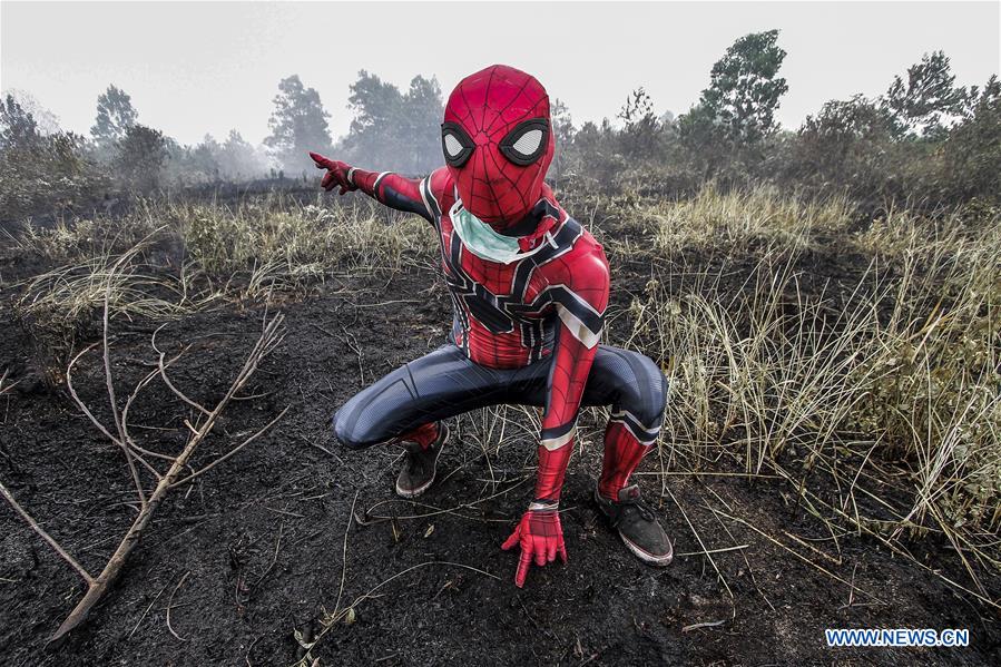 INDONESIA-RIAU-PEATLAND FIRE