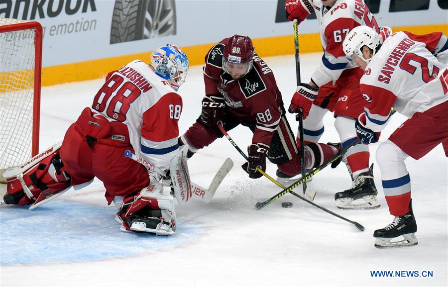 (SP)LATVIA-RIGA-ICE HOCKEY-KHL