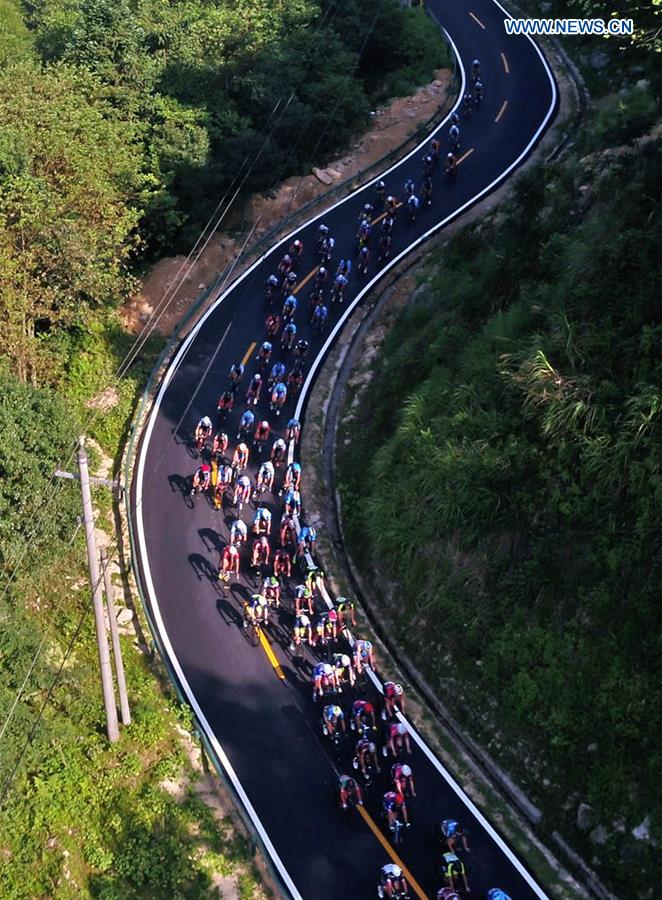 (SP)CHINA-PINGXIANG-CYCLING-TOUR OF POYANG LAKE (CN)