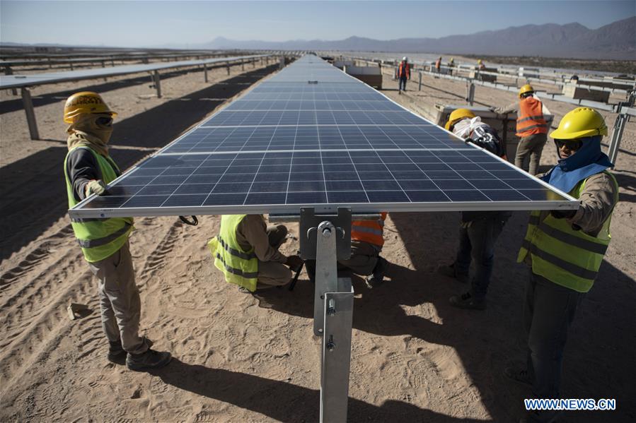 ARGENTINA-CAFAYATE-CHINA-PHOTOVOLTAIC PLANT