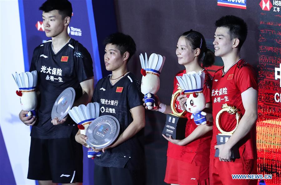 (SP)CHINA-CHANGZHOU-BADMINTON-CHINA OPEN 2019 (CN)