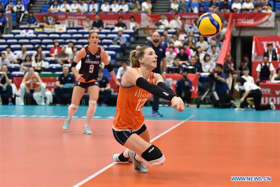 (SP)JAPAN-TOYAMA-VOLLEYBALL-WOMEN'S WORLD CUP-KOR VS NED