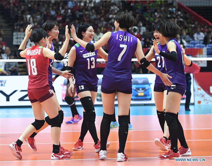 (SP)JAPAN-SAPPORO-VOLLEYBALL-WOMEN'S WORLD CUP-JPN VS KEN