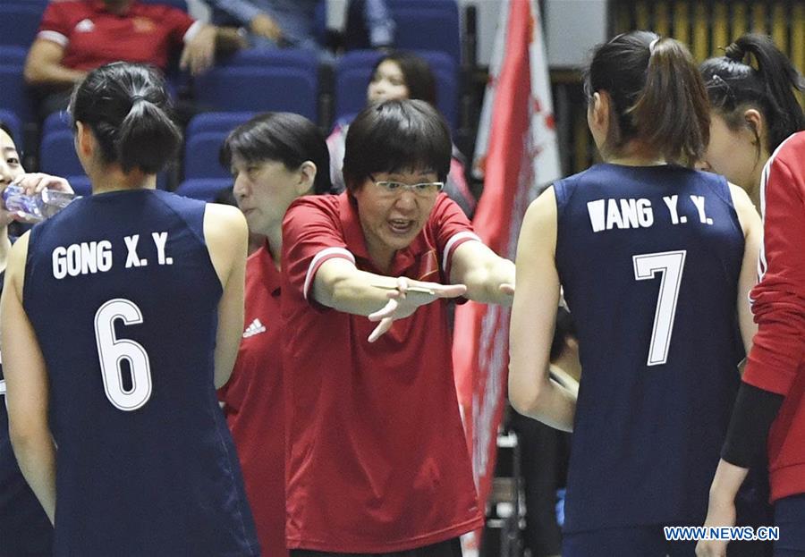 (SP)JAPAN-SAPPORO-VOLLEYBALL-WOMEN'S WORLD CUP-CHN VS KEN