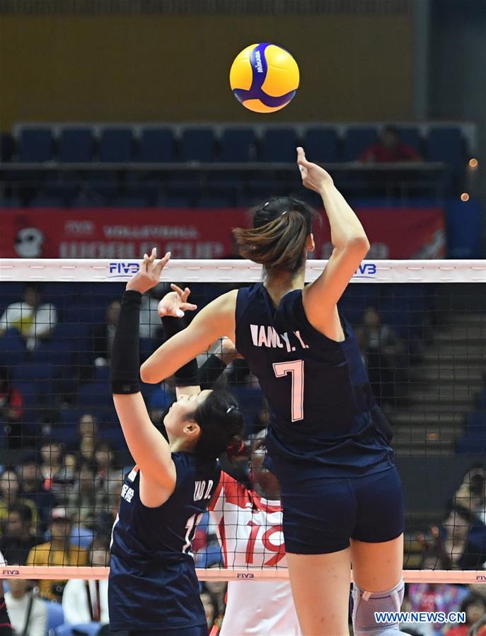 (SP)JAPAN-SAPPORO-VOLLEYBALL-WOMEN'S WORLD CUP-CHN VS KEN